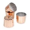 Patisse 4 Moules Cannelés à Canelés Bordelais 4,5 Cm Cuivre -Silikomart Cuisine Boutique 50327 0 1 4 Moules canneles a caneles bordelais 4 5 cm cuivre Patisse