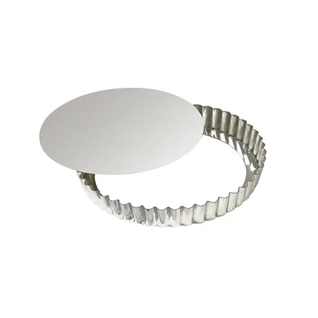 Tourtière En Fer Blanc 32 Cm 4 Tourtière En Fer Blanc 32 Cm – Image 2