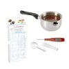 Kit Chocolats De Pâques : Casserole Bain Marie + Thermosonde + Moule Pour Friture -Silikomart Cuisine Boutique 509130 0 2 Kit chocolats de Paques casserole bain marie thermosonde moule pour friture
