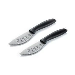 Lot Plaque à Pizza, Coupe Pâte Gradué Et 2 Couteaux à Pizza En Inox -Silikomart Cuisine Boutique 509132 4 1 Lot plaque a pizza coupe pate gradue et 2 couteaux a pizza en inox