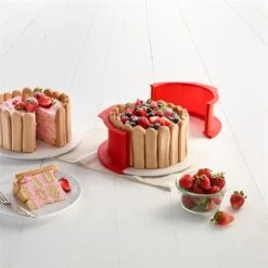 Lekue Moule à Charlotte Démontable En Silicone -Silikomart Cuisine Boutique 511080 2 6 Moule a charlotte demontable en silicone Lekue