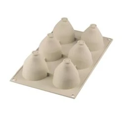 Silikomart Moule Silicone 3D 6 Mini Gâteaux Fraise -Silikomart Cuisine Boutique 511122 2 2 Moule silicone 3D 6 mini gateaux fraise Silikomart