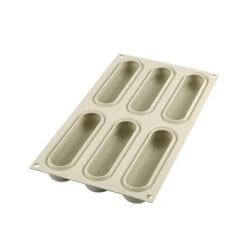 Silikomart Moule 3D Kit Pop 6 Éclairs -Silikomart Cuisine Boutique 511124 2 1 Moule 3D Kit Pop 6 Eclairs Silikomart