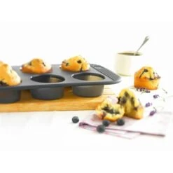 Moule Silicone 9 Mini-muffins -Silikomart Cuisine Boutique 512126 1 1 Moule silicone 9 mini muffins Mastrad