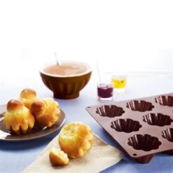 Flexi' Plaque Silicone 12 Petites Brioches