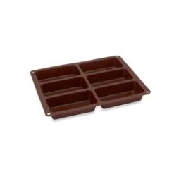 Flexi' Plaque Silicone 6 Petits Cakes -Silikomart Cuisine Boutique 512154 2 6 Flexi plaque silicone 6 petits cakes Mathon