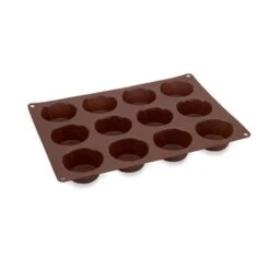 Flexi' Plaque Silicone 12 Muffins -Silikomart Cuisine Boutique 512155 2 5 Flexi plaque silicone 12 muffins Mathon