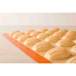 Plaque De 28 Empreintes Mini-madeleines -Silikomart Cuisine Boutique 512221 2 2 Plaque de 28 empreintes mini madeleines Silpat