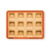 Plaque De 12 Empreintes Savarins Carrés -Silikomart Cuisine Boutique 512226 0 2 Plaque de 12 empreintes savarins carres Silpat