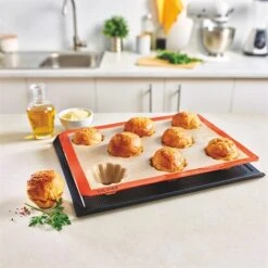 Plaque De 8 Empreintes à Briochettes -Silikomart Cuisine Boutique 512242 3 3 Plaque de 8 empreintes a briochettes Silpat