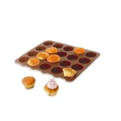 Lot De 2 Flexi'Plaques En Silicone - 20 Mini-muffins Et 24 Mini-canelés -Silikomart Cuisine Boutique 519038 2 1 Lot de 2 Flexi Plaques en silicone 20 mini muffins et 24 mini caneles Mathon