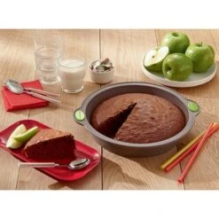 Lot Moule à Manqué 24 Cm Et Moule à Tarte 26 Cm Rigiflex -Silikomart Cuisine Boutique 519081 4 1 Lot moule a manque 24 cm et moule a tarte 26 cm Rigiflex Mathon