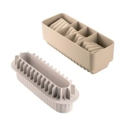 Silikomart Lot Moule En Silicone Corallo Et Moule à Insert Bûche -Silikomart Cuisine Boutique 519134 2 1 Lot moule en silicone Corallo et moule a insert buche Silikomart