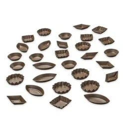 30 Mini-moules à Mignardises Anti-adhésifs Qualité Professionnelle -Silikomart Cuisine Boutique 541059 3 4 30 mini moules a mignardises anti adhesifs qualite professionnelle Gobel