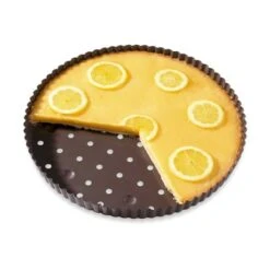 Tourtière Perforée Acier Revêtu Anti-adhérent 30 Cm -Silikomart Cuisine Boutique 54106 2 7 Tourtiere perforee acier revetu anti adherent 30 cm Mathon