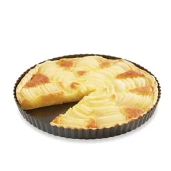 Moule à Tarte Acier Revêtu Anti-adhérent Bords Cannelés 28 Cm -Silikomart Cuisine Boutique 541078 2 3 Moule a tarte acier revetu anti adherent bords canneles 28 cm Mathon