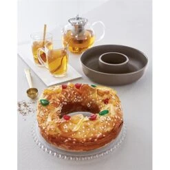 Moule à Savarin Ou Couronne Acier Revêtu Anti-adhérent 24 Cm -Silikomart Cuisine Boutique 541087 2 4 Moule a savarin ou couronne acier revetu anti adherent 24 cm Mathon