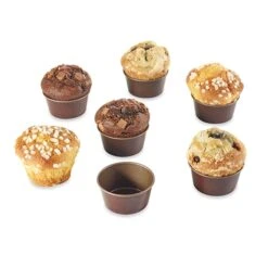 6 Moules à Muffin Individuels -Silikomart Cuisine Boutique 54412 2 4 6 moules a muffin individuels Gobel