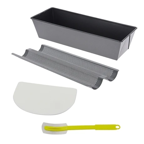 De Buyer Box Homebread Baguette & Pain 3 De Buyer Box Homebread Baguette & Pain