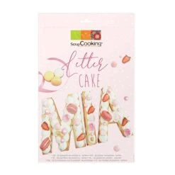 Kit Letter Cake - 26 Lettres -Silikomart Cuisine Boutique 560008 2 1 Kit Letter cake 26 lettres Scrapcooking