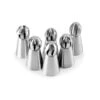 6 Douilles Russes En Inox -Silikomart Cuisine Boutique 560100 0 2 6 douilles russes en inox Lacor