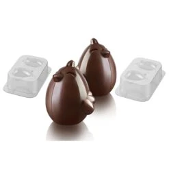 Silikomart Set De 2 Moules Chocolat Poussin De Pâques Paul Cino