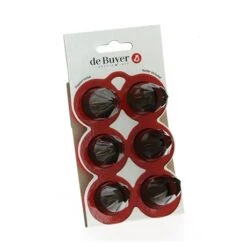 De Buyer Coffret Cannelé 6 Douilles Assorties