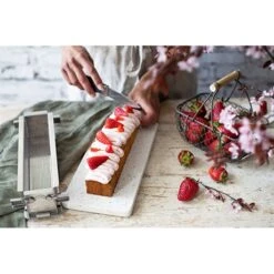 De Buyer Moule à Pâté Croûte Perforé Inox Géo Forme 24 Cm -Silikomart Cuisine Boutique 57191 3 3 Moule a pate croute perfore inox Geo forme 24 cm De Buyer