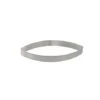 De Buyer Cercle Perforé à Tarte Et Calisson Valrhona 10 Cl 12 Cm Inox