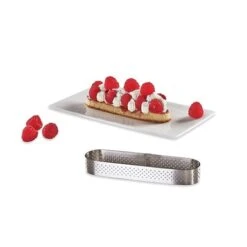 De Buyer Lot De Deux Cercles Perforé Oblong Individuel -Silikomart Cuisine Boutique 579019 2 2 Lot de deux cercles perfore Oblong individuel De Buyer