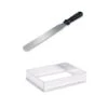Lot Rectangle à Gâteau Extensible Et Spatule à Gâteaux -Silikomart Cuisine Boutique 57993 0 1 Lot rectangle a gateau extensible et spatule a gateaux Mathon
