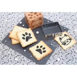 Kit Décoration De Biscuits Chat -Silikomart Cuisine Boutique 580013 4 1 Kit decoration de biscuits Chat Scrapcooking