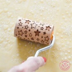 3 Mini Rouleaux Empreintes En Bois Interchangeables -Silikomart Cuisine Boutique 580018 3 3 3 mini rouleaux empreintes en bois interchangeables Scrapcooking