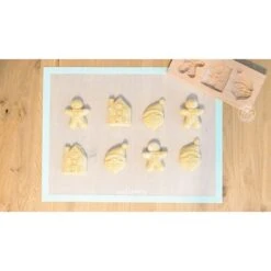 Moule Bois Biscuits Fourrés Noël -Silikomart Cuisine Boutique 580019 2 2 Moule bois biscuits fourres Noel Scrapcooking