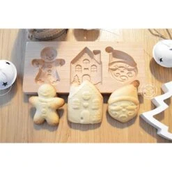 Moule Bois Biscuits Fourrés Noël -Silikomart Cuisine Boutique 580019 3 2 Moule bois biscuits fourres Noel Scrapcooking