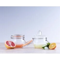 Kilner Presse Agrume Et Bocal De Conservation En Verre 500 Ml -Silikomart Cuisine Boutique 620017 2 2 Presse agrume et bocal de conservation en verre 500 ml Kilner