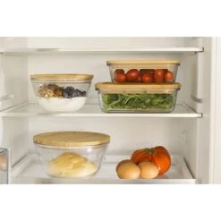 Bol à Mixer Rond Couvercle Bambou 0.7L -Silikomart Cuisine Boutique 623014 2 1 Bol a mixer rond couvercle bambou 0 7L Pebbly