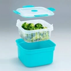 Cuiseur Vapeur Pour Micro-ondes 2 L -Silikomart Cuisine Boutique 65293 2 3 Cuiseur vapeur pour micro ondes 2 L Wenko by Maximex