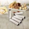 Set 6 Tubes En Inox 12,5 Cm 2 Set 6 Tubes En Inox 12,5 Cm -Silikomart Cuisine Boutique 670145 0 6 Set 6 tubes en inox 12 5 cm Mathon