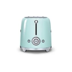 Smeg Toaster 2 Tranches Vert D'eau 950 W TSF01PGEU -Silikomart Cuisine Boutique 700007 2 1 Toaster 2 tranches vert d eau 950 W TSF01PGEU Smeg