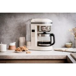 KitchenAid Machine à Café électrique Crème 1,7 L 1100 W 5KCM1209EAC -Silikomart Cuisine Boutique 700031 4 1 Machine a cafe electrique creme 1 7 L 1100 W 5KCM1209EAC Kitchenaid