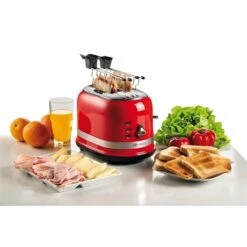 Ariete Toaster Moderna 2 Fentes 815 W 149 Rouge -Silikomart Cuisine Boutique 700047 4 2 Toaster moderna 2 fentes 815 W 149 Rouge Ariete