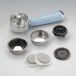 Ariete Machine à Café Expresso Vintage Celeste 0,9 L 1389 3 -Silikomart Cuisine Boutique 700056 3 1 Machine a cafe Expresso Vintage Celeste 0 9 L 1389 3 Ariete