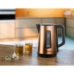 Bestron Bouilloire électrique Coloris Cuivre 1,7 L 1850 2200 W -Silikomart Cuisine Boutique 702050 3 1 Bouilloire electrique coloris cuivre 1 7 L 1850 2200 W Bestron