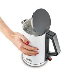 Bouilloire électrique Double Paroi 1,4 L 2000 W Blanche -Silikomart Cuisine Boutique 702056 2 1 Bouilloire electrique double paroi 1 4 L 2000 W blanche Simeo