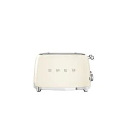 Smeg Toaster 4 Fentes Crème 2000 W TSF03CREU -Silikomart Cuisine Boutique 70282 1 8 Toaster 4 fentes creme 2000 W TSF03CREU Smeg