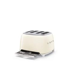 Smeg Toaster 4 Fentes Crème 2000 W TSF03CREU -Silikomart Cuisine Boutique 70282 3 8 Toaster 4 fentes creme 2000 W TSF03CREU Smeg