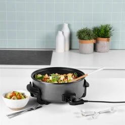 Tristar Faitout électrique 5 L Avec Couvercle 1 500 W PZ-9135 -Silikomart Cuisine Boutique 718002 3 2 Faitout electrique 5 L avec couvercle 1 500 W PZ 9135 Tristar