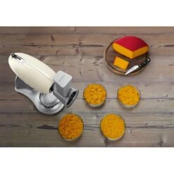 Smeg Tranchoir Et Râpe à Cylindres SMSG01 Pour Robot Sur Socle -Silikomart Cuisine Boutique 720058 1 1 Tranchoir et rape a cylindres SMSG01 pour robot sur socle Smeg