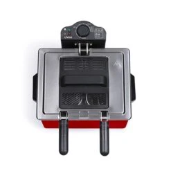 LIVOO Friteuse Rouge 5 L DOC241 2000 W -Silikomart Cuisine Boutique 758007 3 2 Friteuse rouge 5 L DOC241 2000 W Livoo